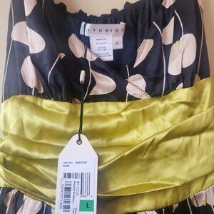 Silk summer dress